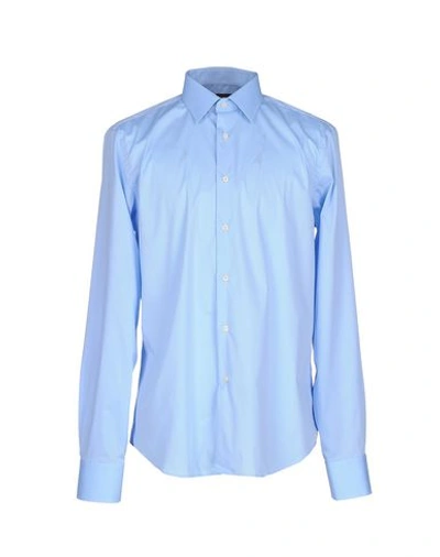 Valentino Patterned Shirt In Sky Blue