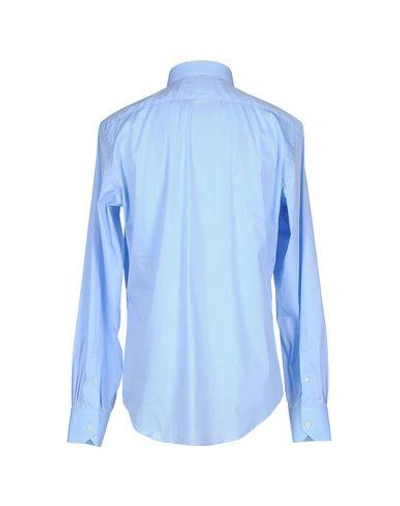 Shop Valentino Shirt In Sky Blue