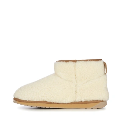 Shop Emu Stinger Micro Teddy Shoes In E023 Natural