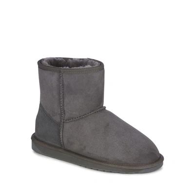 Emu Stinger Mini Shoes In E009 Charcoal