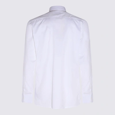 Shop Ermenegildo Zegna White Cotton Shirt