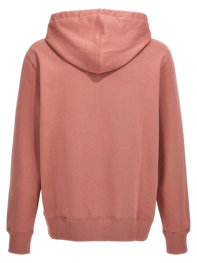 Shop Etro Embroidered Logo Hoodie In Pink