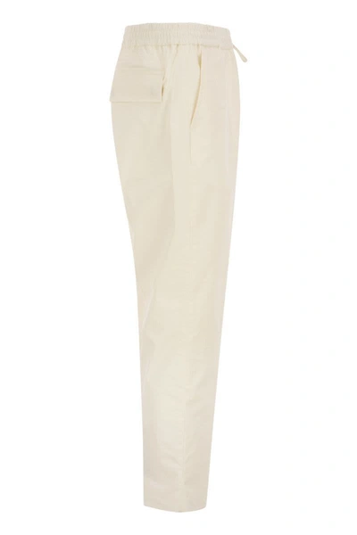 Shop Etro York Jogging Trousers In White