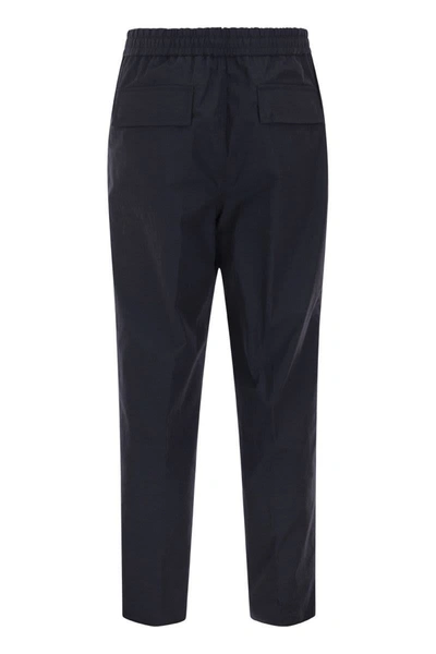 Shop Etro York Jogging Trousers In Blue