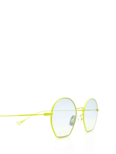 Shop Eyepetizer Sunglasses In Lime Green