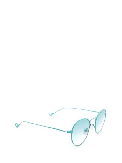 Shop Eyepetizer Sunglasses In Turquoise