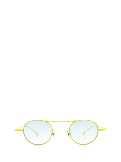 Shop Eyepetizer Sunglasses In Green Lime
