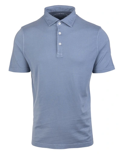 Fedeli T-shirts And Polos In Blue | ModeSens