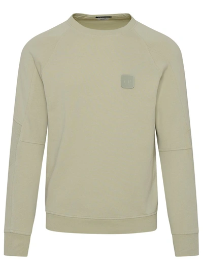 Shop C.p. Company Beige Cotton Sweatshirt