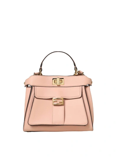 Shop Fendi Handbags In Baby Pink