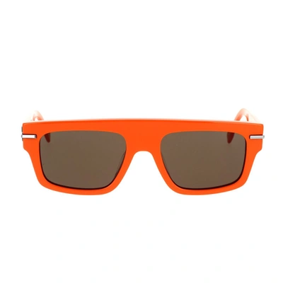 Shop Fendi Sunglasses In Orange