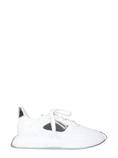 Shop Giuseppe Zanotti Ferox Sneakers In White