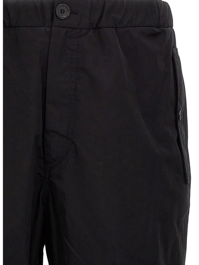 Shop Ferragamo Pantalone Cargo In Black