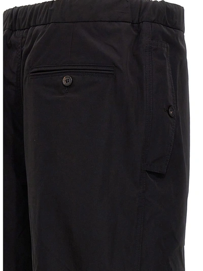 Shop Ferragamo Pantalone Cargo In Black