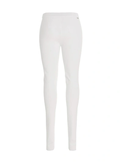 Shop Ferragamo Slim Fit Pants In White