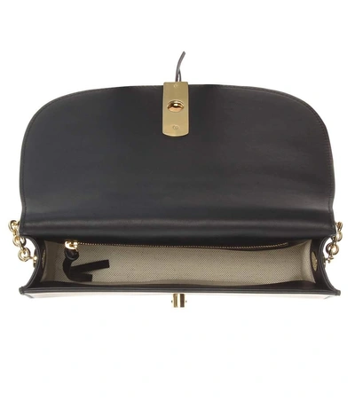 Shop Altuzarra Ghianda Leather Shoulder Bag In Black