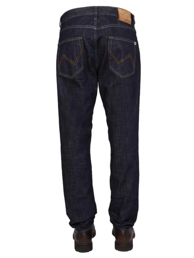 Shop Lardini Five Pocket Jeans In Blue