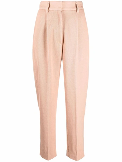 Shop Forte Forte Forte_forte Pants Clothing In Champagne 0011