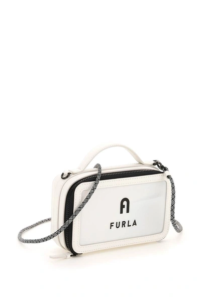 Shop Furla 'babylon' Mini Bag In Multicolor