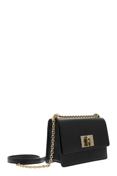 Shop Furla 1927 - Mini Crossbody Bag In Black