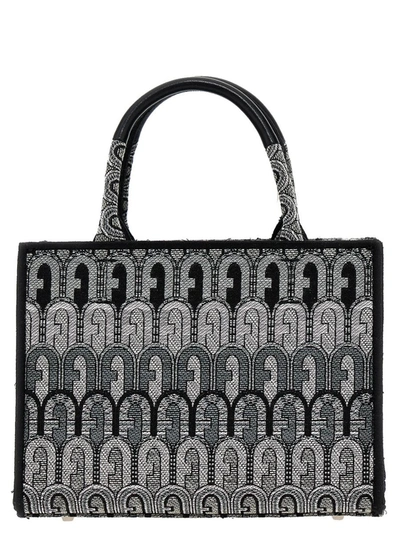 Opportunity Logo Box Tote Bag In Toni Grigio