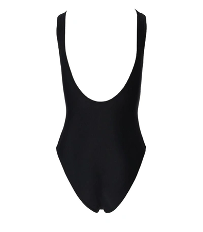 Shop Ganni Black Swimsuit