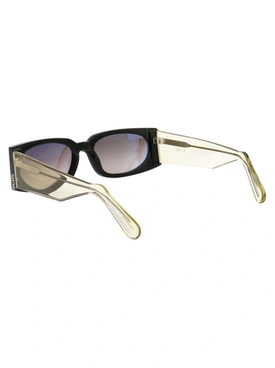 Shop Gcds Sunglasses In 01b Black