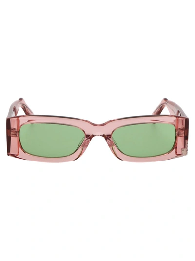 Shop Gcds Sunglasses In 72n Pink
