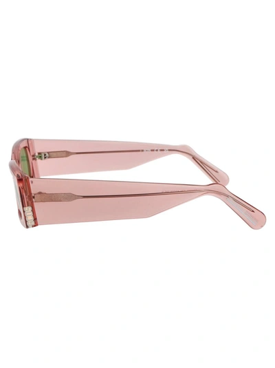 Shop Gcds Sunglasses In 72n Pink