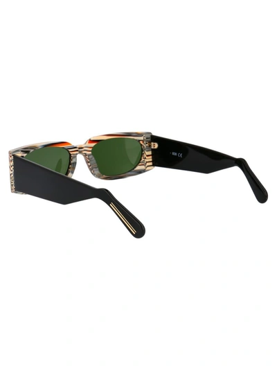 Shop Gcds Sunglasses In 60n Brown