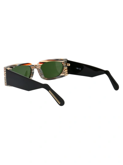 Gcds Gd0016 Sunglasses In 60n Brown