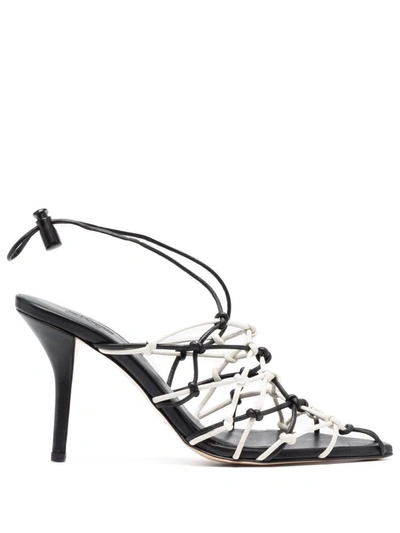 GIA BORGHINI GIA BORGHINI WOVEN SANDAL SHOES 