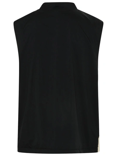 Shop Palm Angels Nylon Sports Vest In Black