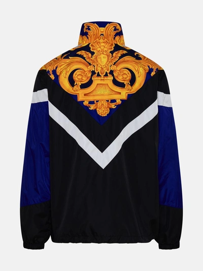 Shop Versace Multicolor Nylon Barocco Jacket