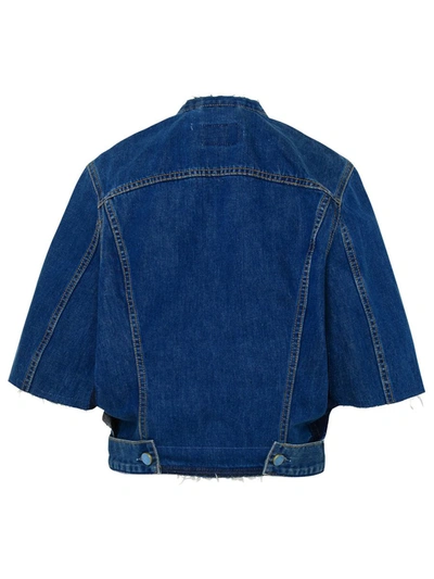 Shop Blue Of A Kind Cotton Jacket In Blue