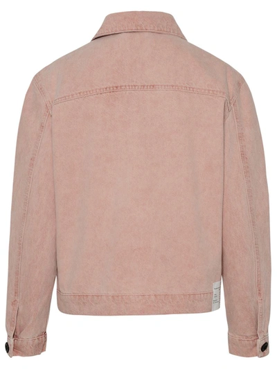 Shop Blue Of A Kind Cotton Makalu Jacket In Pink