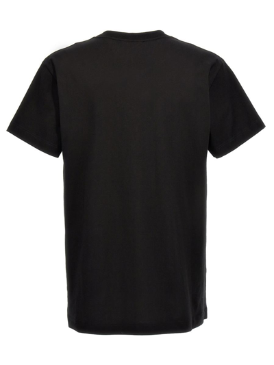 Shop Giuseppe Zanotti Embroidered Logo T-shirt In Black