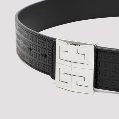 Shop Givenchy 4g Reversible 35 Mm Belt In Black