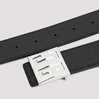 Shop Givenchy 4g Reversible 35 Mm Belt In Black