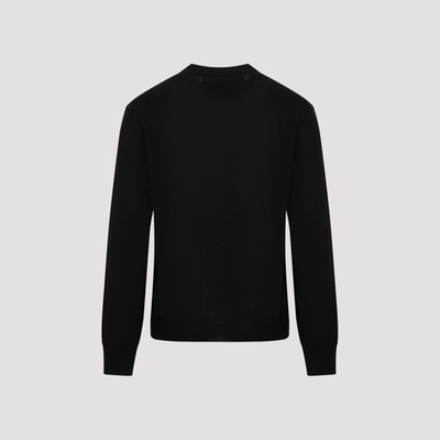 Shop Givenchy Archetype Crewneck Sweater In Black