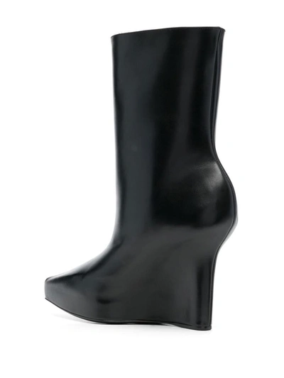 GIVENCHY GIVENCHY G LOCK LEATHER BOOTS 