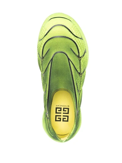 Givenchy Chunky Sole Slip-on Mesh Sneakers In Black