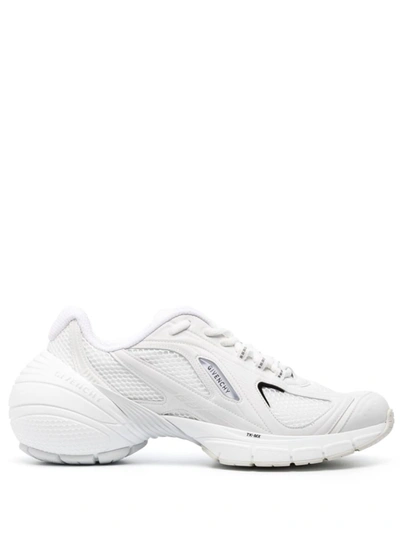 Givenchy Mesh And Alternative Material To Leather Sneakers In White