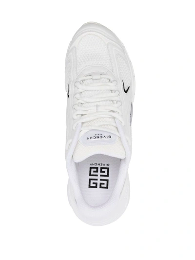 Givenchy Mesh And Alternative Material To Leather Sneakers In White