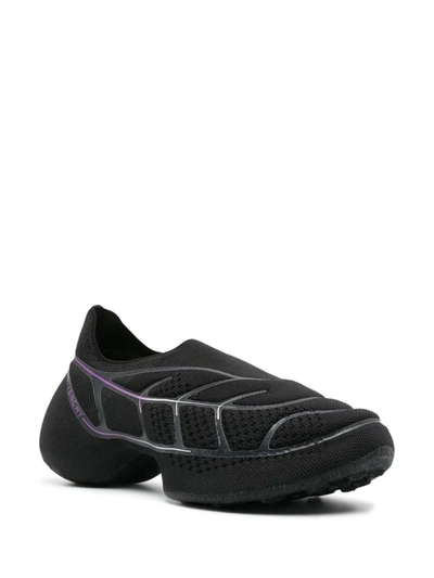 Givenchy Tk-360 Plus Knit Slip-on Sneakers In Black