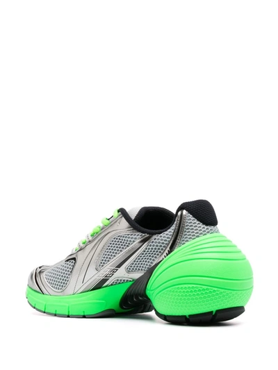 Shop Givenchy Tk-mx Runner Sneakers In Green