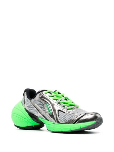 Shop Givenchy Tk-mx Runner Sneakers In Green