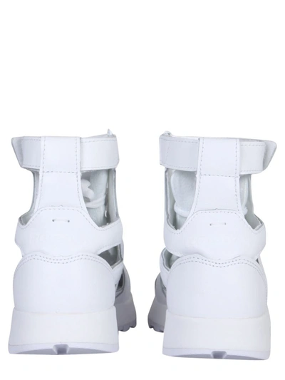 Shop Maison Margiela X Reebok Gladiator Sneakers In White