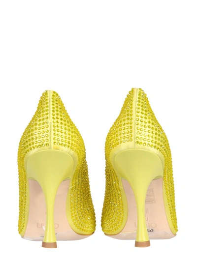 Shop Leonie Hanne X Liu Jo Glam Decollete In Yellow