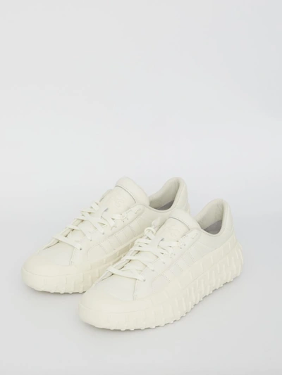 Shop Y-3 Gr.1p Sneakers In Cream